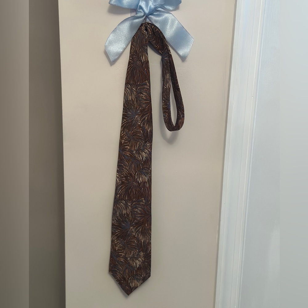 Christian Dior Monsieur Collection Vintage Necktie Abstract Firework